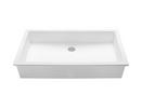 Mti Baths Matte White Undermount Bathroom Sink 
