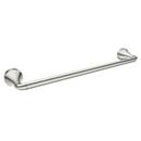 18 in. Towel Bar in Brushed Nickel