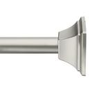 72 in. Wall Mount Shower Rod in Spot Resist® Brushed Nickel