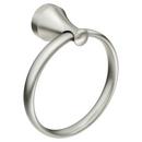 Moen Brushed Nickel Round Closed Towel Ring 
