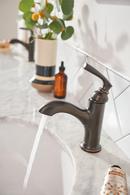 Moen Chrome Single Handle Monoblock Bathroom Sink Faucet 