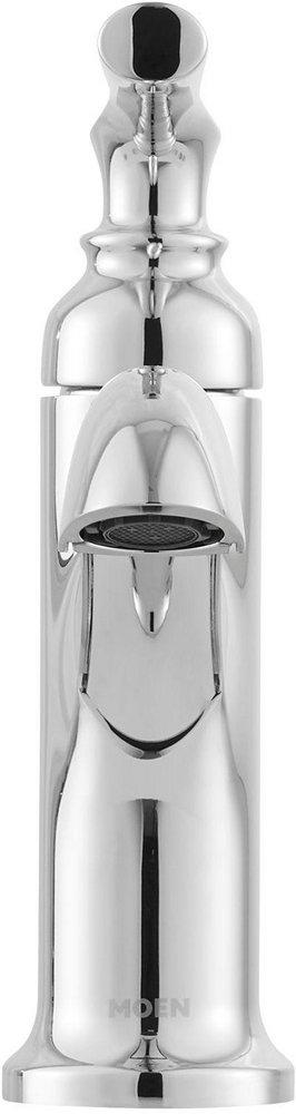 Moen Chrome Single Handle Monoblock Bathroom Sink Faucet 
