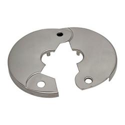 5/8 in. Steel Floor and Ceiling Plate with Spring in Chrome Plated