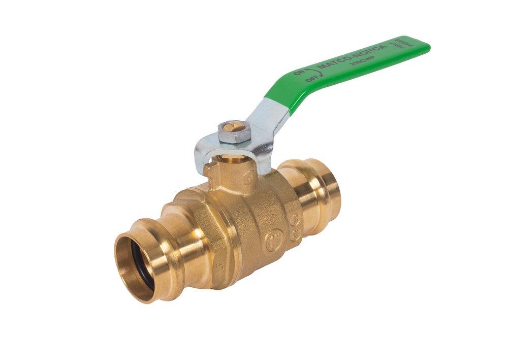 Matco-Norca Forged Brass Full Port Press 250# Ball Valve 