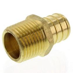 3/4 in. Brass PEX Crimp x 1/2 in. Male Sweat Adapter