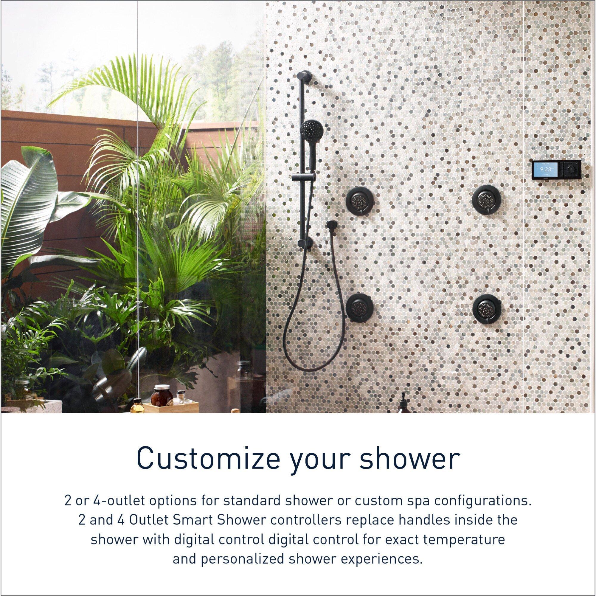 Moen Matte Black Digital Shower Controller 