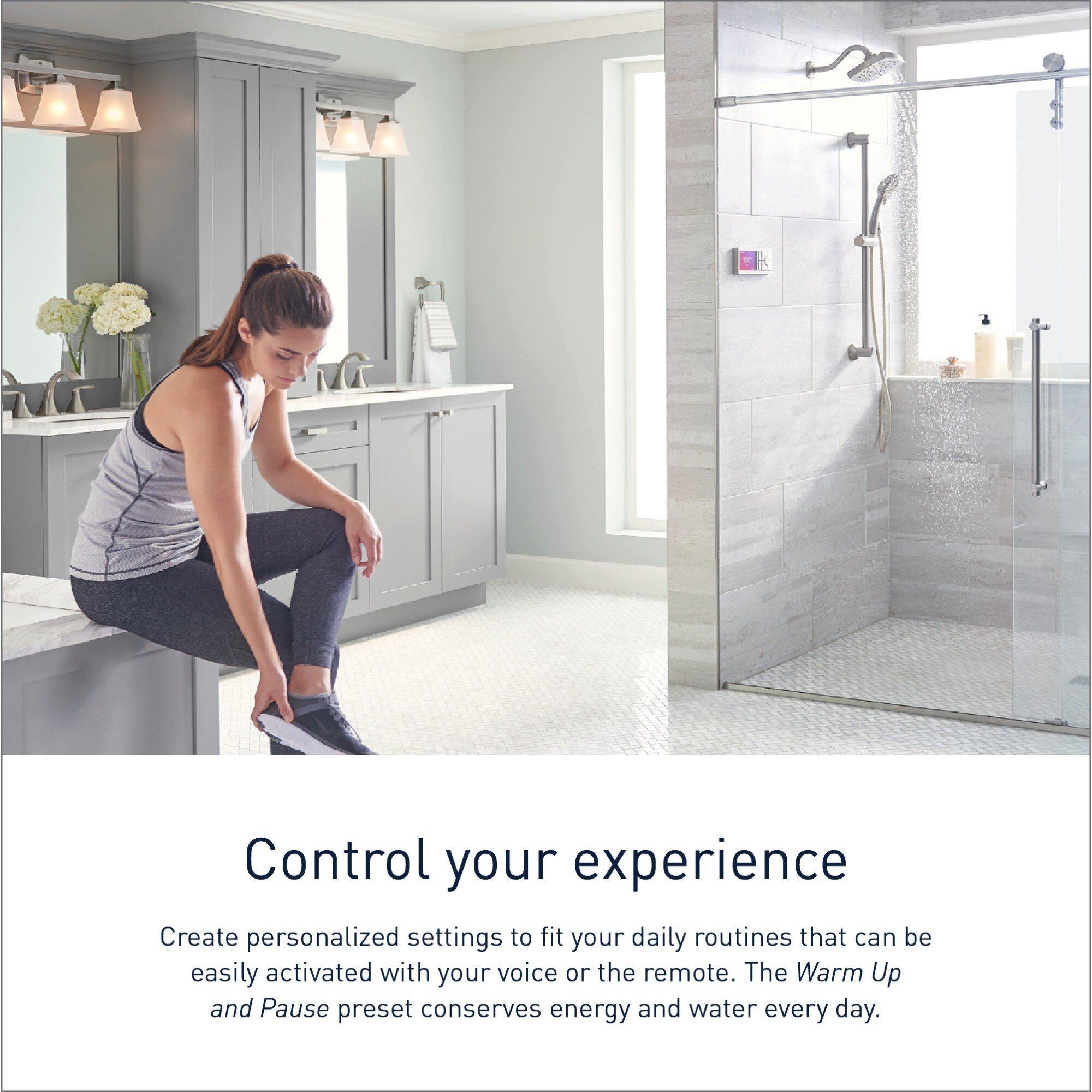 Moen Matte Black Digital Shower Controller 