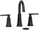 Riobel Black Two Handle Widespread Bathroom Sink Faucet 