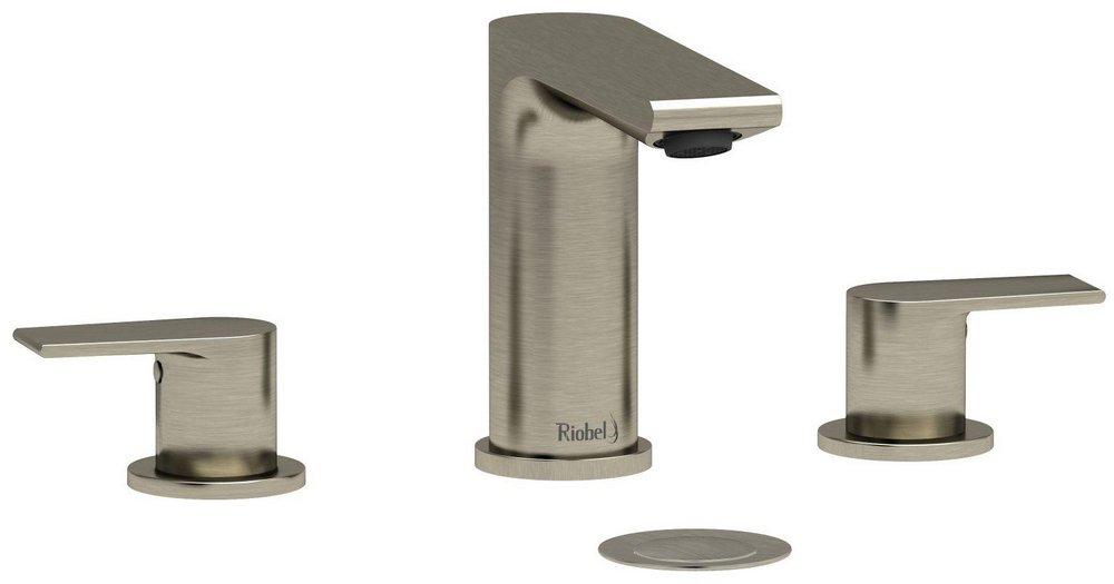 ROHL&reg; Brushed Nickel Two Handle Widespread Bathroom Sink Faucet 