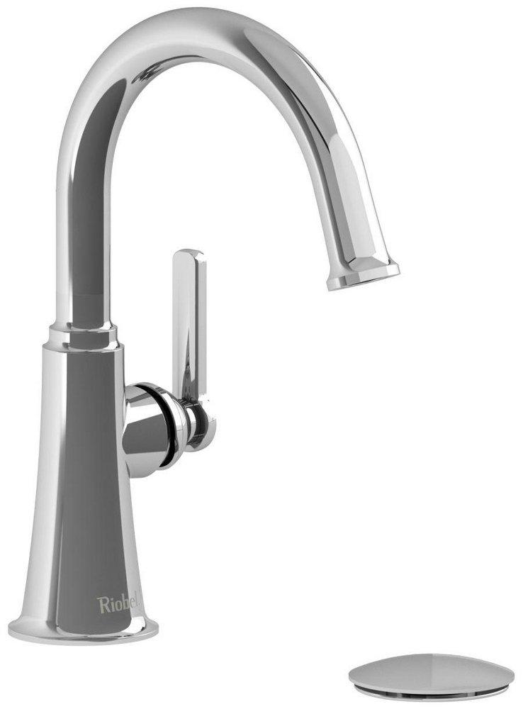 Riobel Chrome Single Handle Monoblock Vessel Filler Bathroom Sink Faucet 