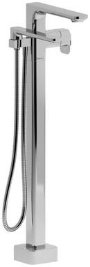 Single Handle Floor Mount Tub Filler with Hand Shower in Chrome (Trim Only)