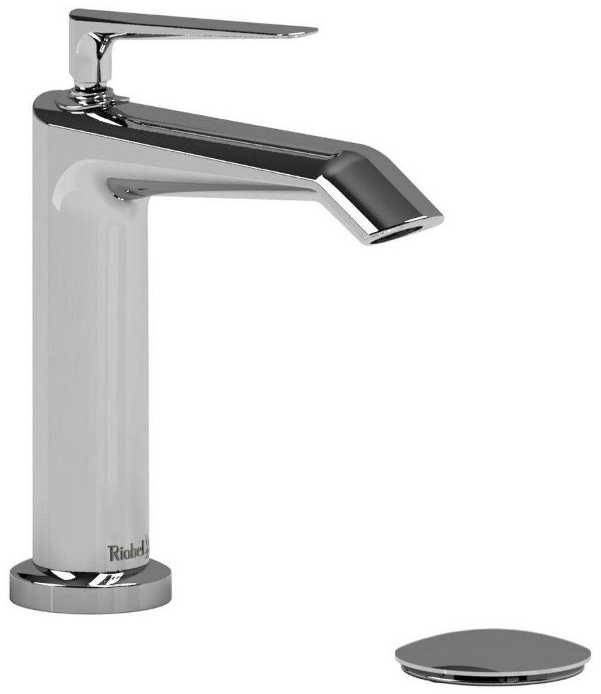 Riobel Chrome Single Handle Monoblock Bathroom Sink Faucet 