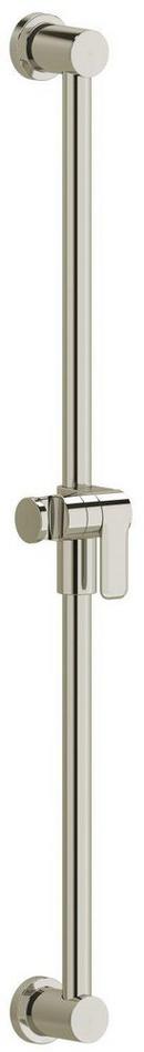 30-1/2 in. Shower Rail in Polished Nickel
