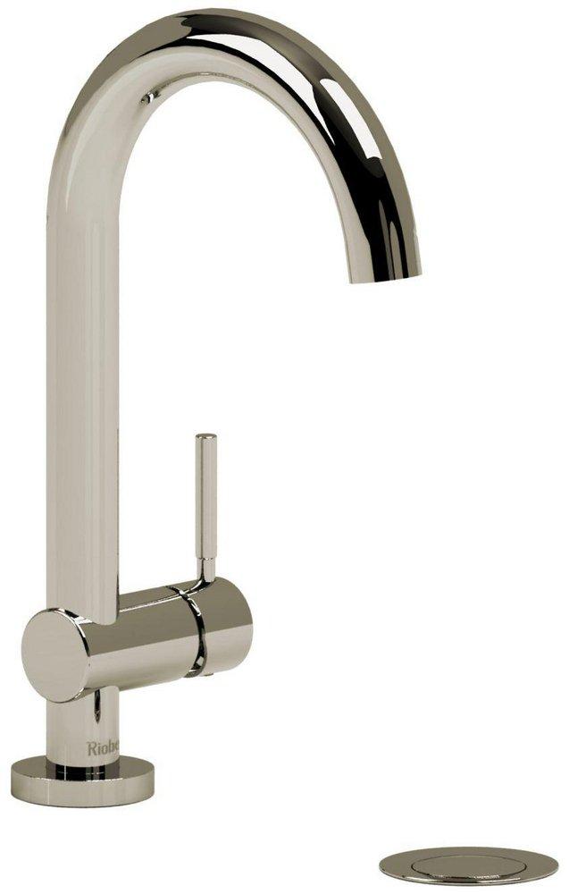 Riobel Polished Nickel Single Handle Monoblock Bathroom Sink Faucet 