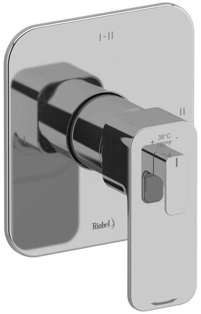 Riobel Chrome Single Handle Bathtub & Shower Faucet (Trim Only) 