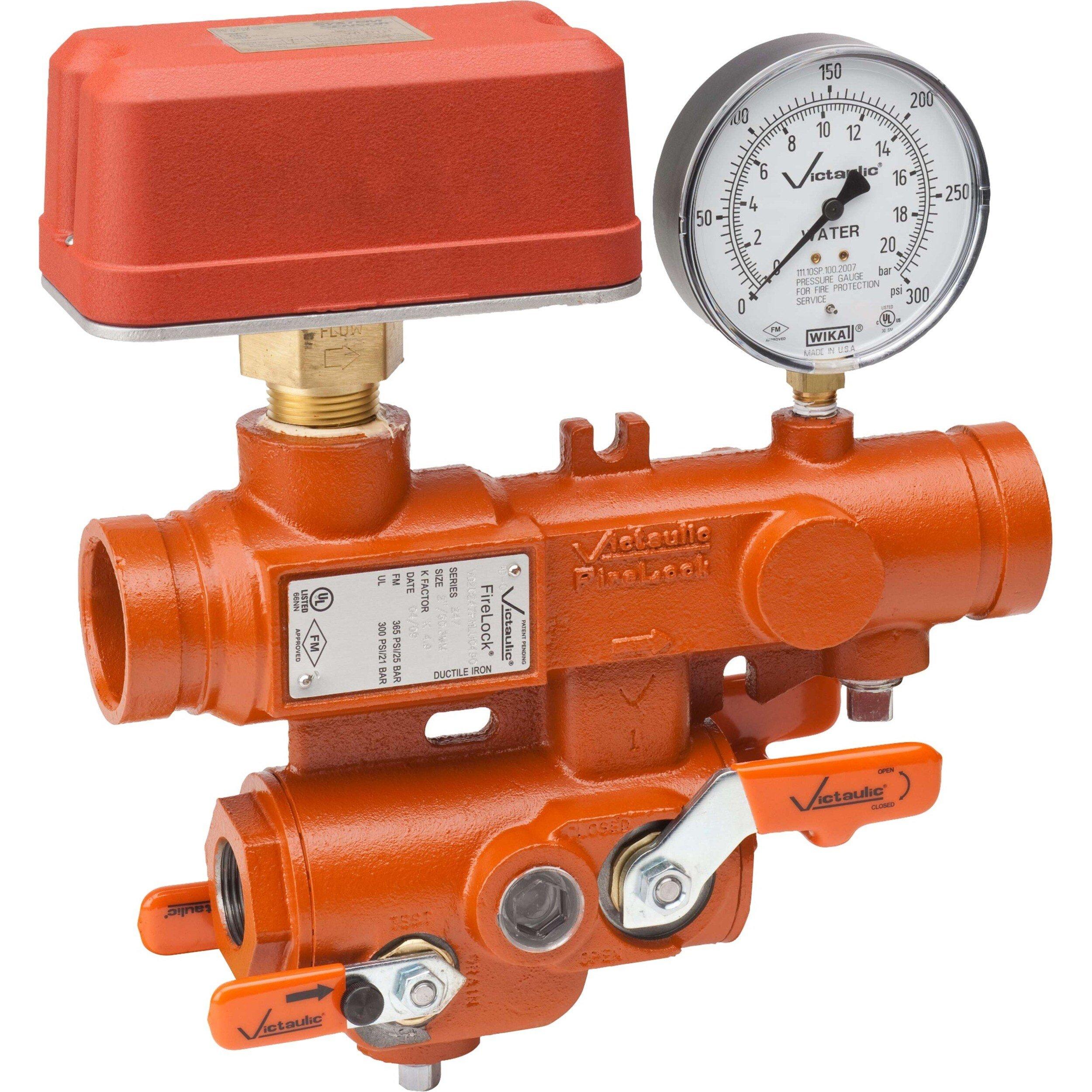 Victaulic Orange Grooved Zone Control Riser Module 