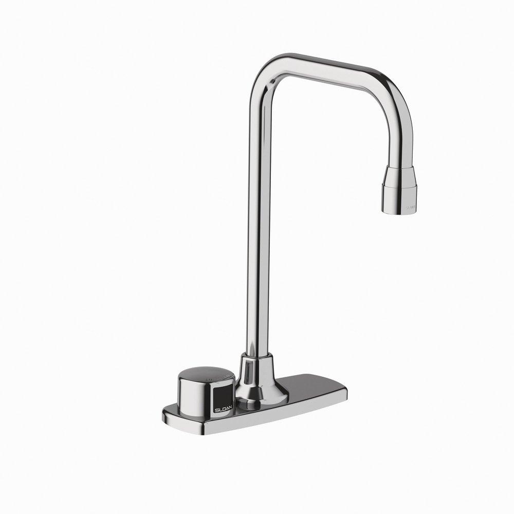 Sloan Valve Polished Chrome No Handle Sensor Bathroom Sink Faucet 