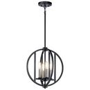 Kichler Lighting Black 60W 4-Light Candelabra E-12 Incandescent Chandelier 
