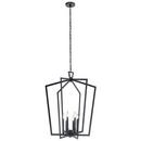 Kichler Lighting Black 60W 6-Light Incandescent Chandelier 