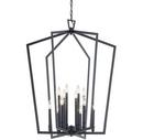 Kichler Lighting Black 60W 12-Light Candelabra E-12 Incandescent Chandelier 
