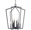 Kichler Lighting Black 60W 12-Light Candelabra E-12 Incandescent Chandelier 