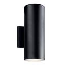Kichler Lighting Textured Black 20W 1-Light 12-1/4 in. Outdoor Wall Sconce 