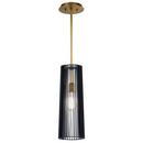 Kichler Lighting Black 75W 1-Light Medium E-26 Incandescent Pendant 
