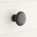 1-1/4 in. Cabinet Knob in Dark Bronze