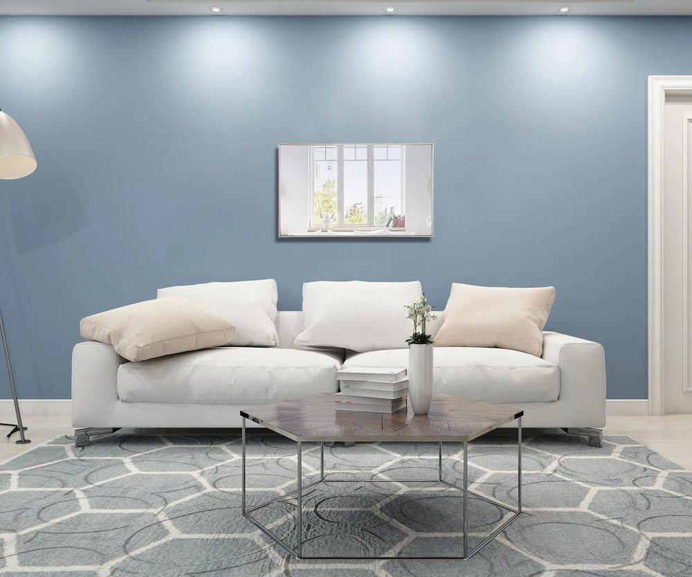 *CVR* MTL FRAME RECT MIR 24 SILV 