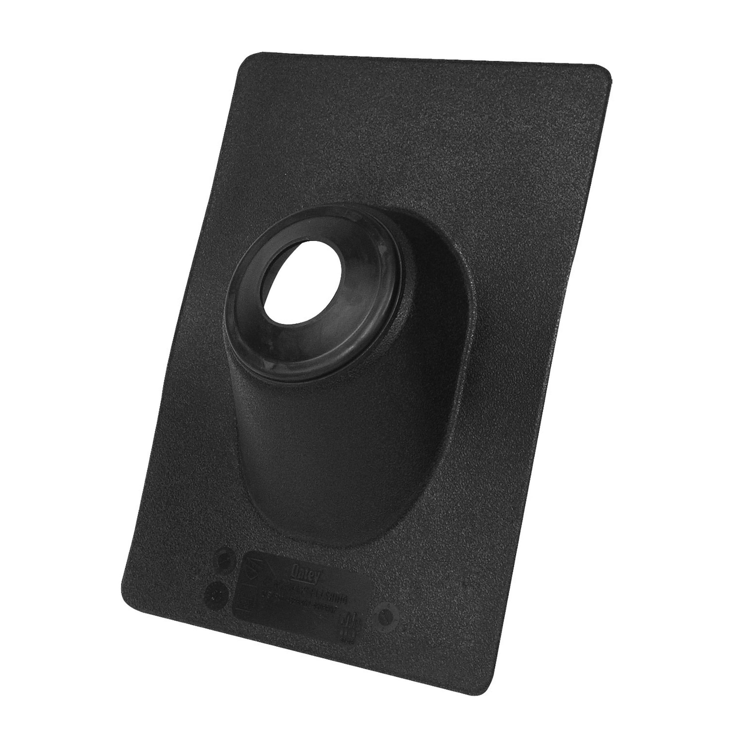 Oatey&reg; Black Thermoplastic Roof Flashing 9.25 - 13 in. Base 