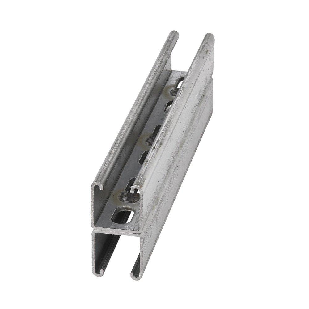 Eaton B-Line Series 1-31/50 in. Steel 12 ga Back to Back Strut 