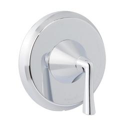 Single Handle Pressure Balancing Valve Trim in Polished Chrome