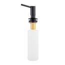 Soap or Lotion Dispenser in Matte Black