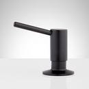 Signature Hardware Matte Black Soap and Lotion Dispenser 