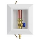 2-4/5 x 3-3/5 x 7/10 in. Ice Maker Wirsbo PEX Supply Box with Water Hammer Arrestor and 1/2 in. F1960 Connection