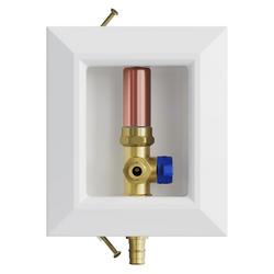 Quarter Turn Valve 1/2 in. Wirsbo Ice Maker Supply Box with Water Hammer Arrestor