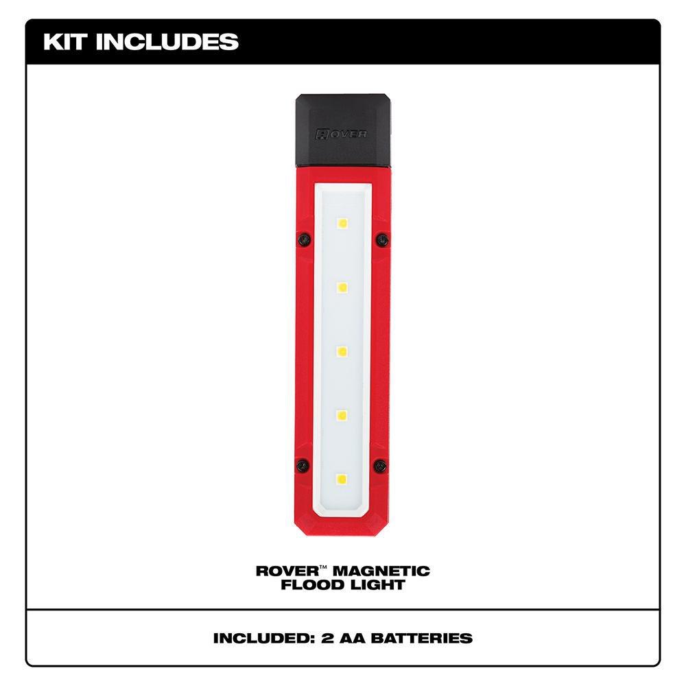 Milwaukee® 300 Lumens LED AA Magnetic Flashlight 