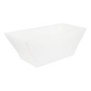 Signature Hardware White 66 x 32 in. Freestanding Bathtub with Center Drain 