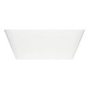 Signature Hardware White 66 x 31 in. Freestanding Bathtub with Center Drain 