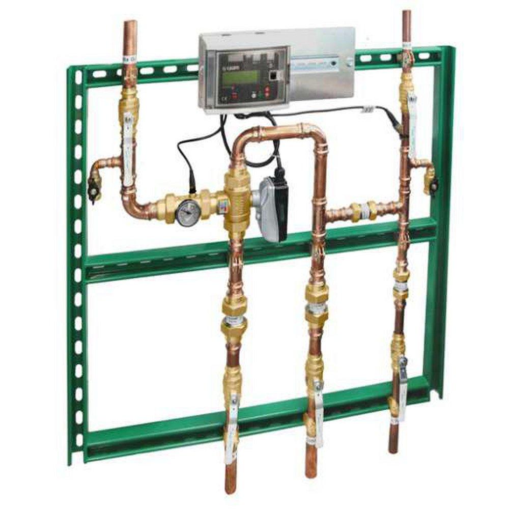 Caleffi North America Press Hydronic Mixing Valve Brass 
