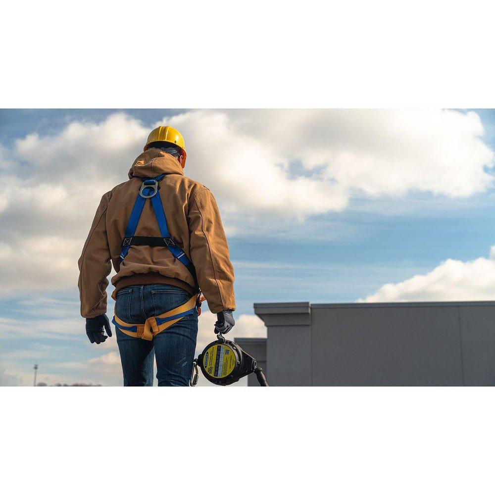 Werner Ladder Blue Polyester Harness 