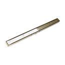 2 in. Threaded Stainless Steel Shower Drain with 60 in. Grate in Satin Bronze