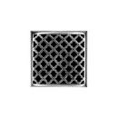 Infinity Drain Polished Stainless No Hub Cast Iron Polished Stainless Shower Drain 