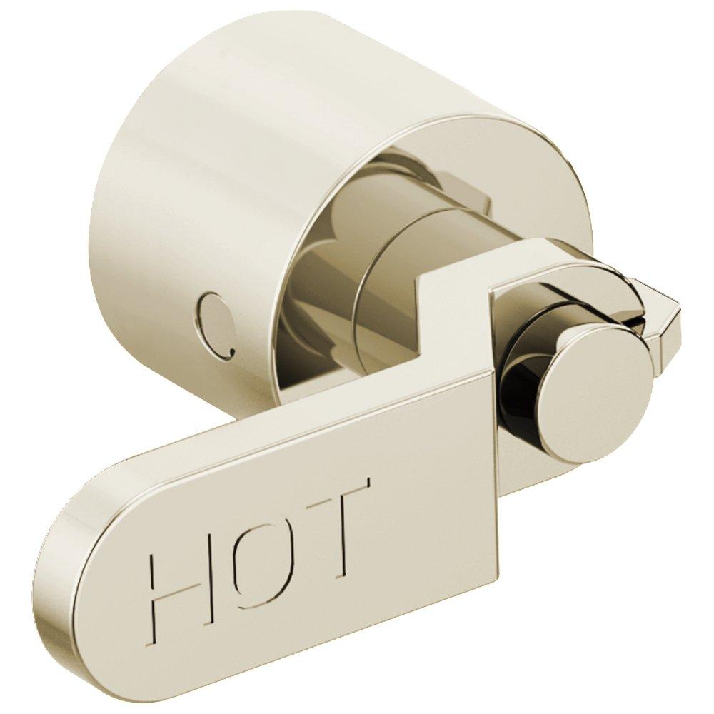 Brizo Polished Nickel BRIZO LITZE: TWO-HANDLE WALL MOUNT TUB FILLER HANDLE KIT - INDUSTRIAL LEVER 