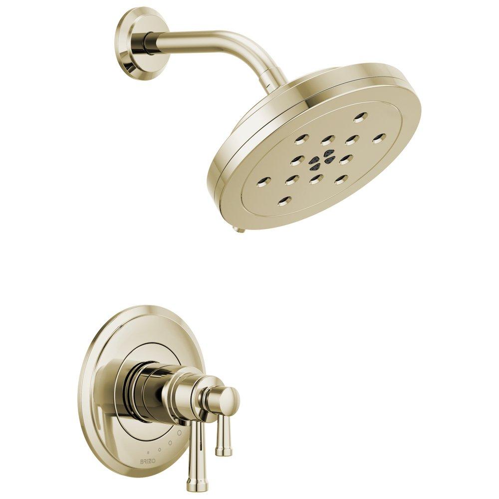 Brizo Polished Nickel Two Handle Multi Function Shower Faucet (Trim Only) 