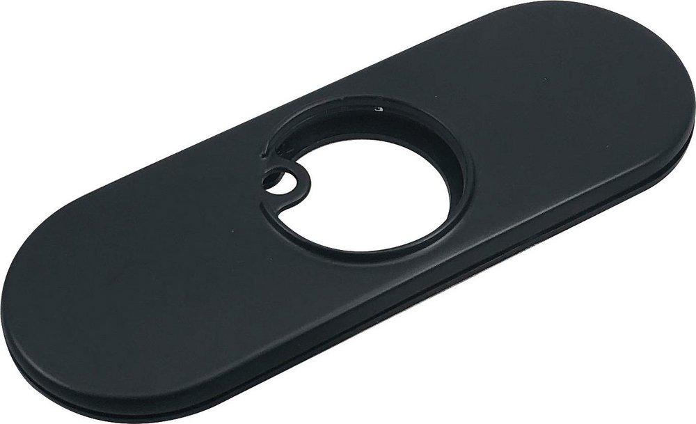 Delta Faucet Matte Black Zinc Flat Escutcheon 