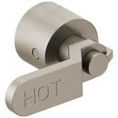 Brizo Luxe Nickel BRIZO LITZE: TWO-HANDLE WALL MOUNT TUB FILLER HANDLE KIT - INDUSTRIAL LEVER 