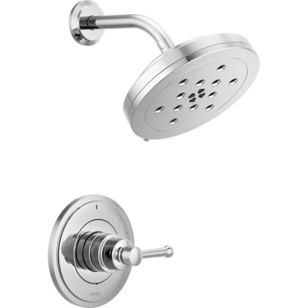 Brizo Chrome Single Handle Multi Function Shower Faucet (Trim Only) 