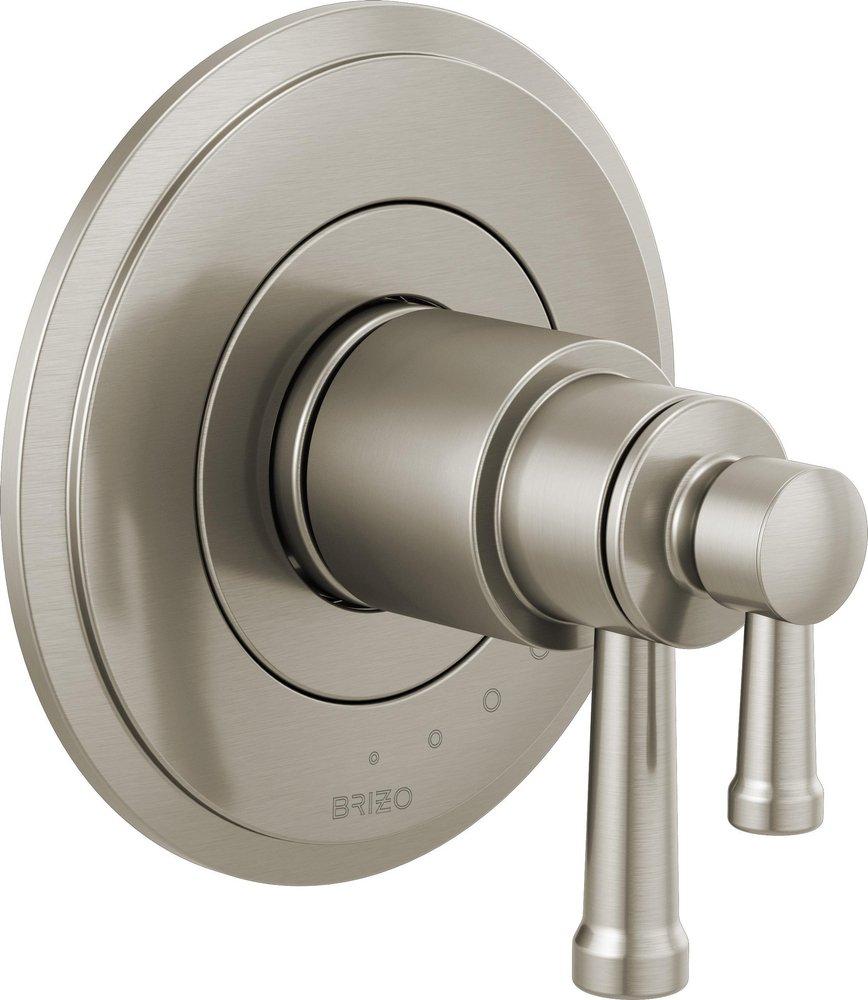 Brizo Luxe Nickel Two Handle Bathtub & Shower Faucet (Trim Only) 