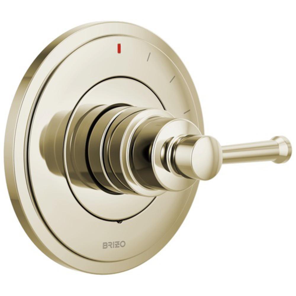 Brizo Polished Nickel No Handle Bathtub & Shower Faucet (Trim Only) 